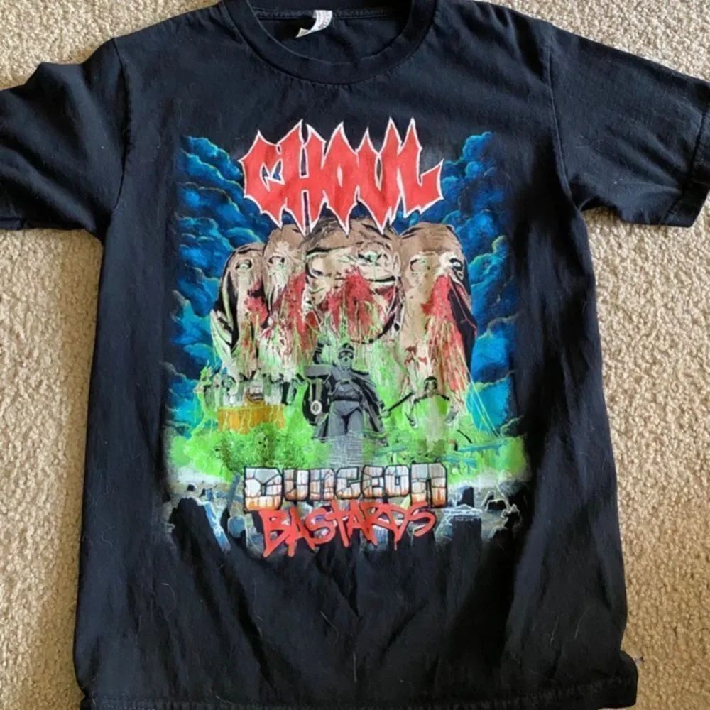 Mens Unisex Ghoul Dungeon Bastards Band Music Tshirt